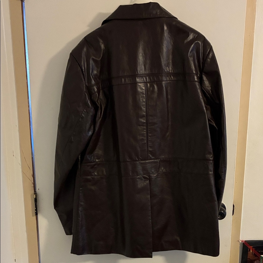 Wilsons Leather Dark Brown Men’s Jacket - Picture 8 of 15